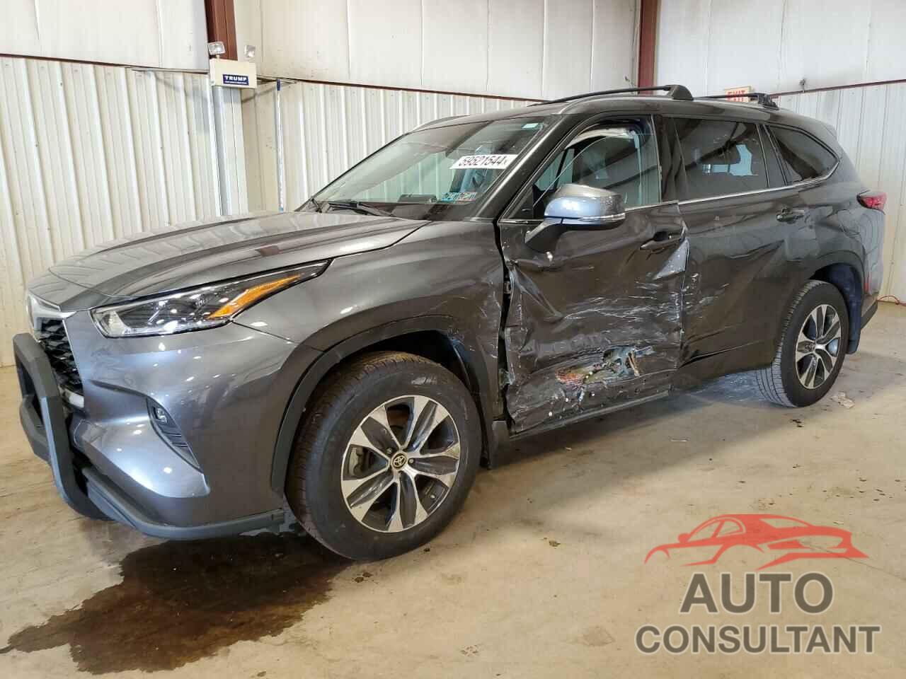 TOYOTA HIGHLANDER 2021 - 5TDGZRBH6MS067054