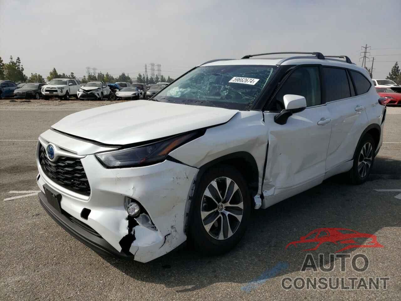 TOYOTA HIGHLANDER 2023 - 5TDKARAH3PS524345