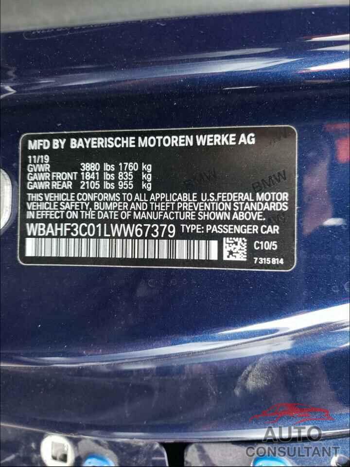 BMW Z4 2020 - WBAHF3C01LWW67379