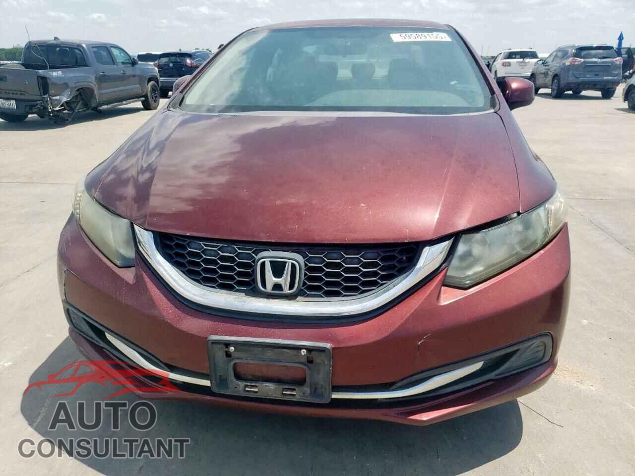 HONDA CIVIC 2013 - 2HGFB2F54DH601000
