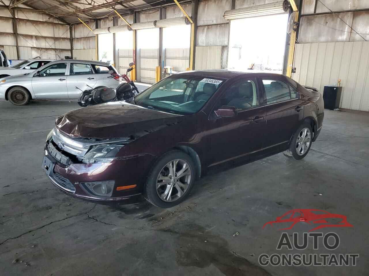 FORD FUSION 2012 - 3FAHP0HA9CR398301