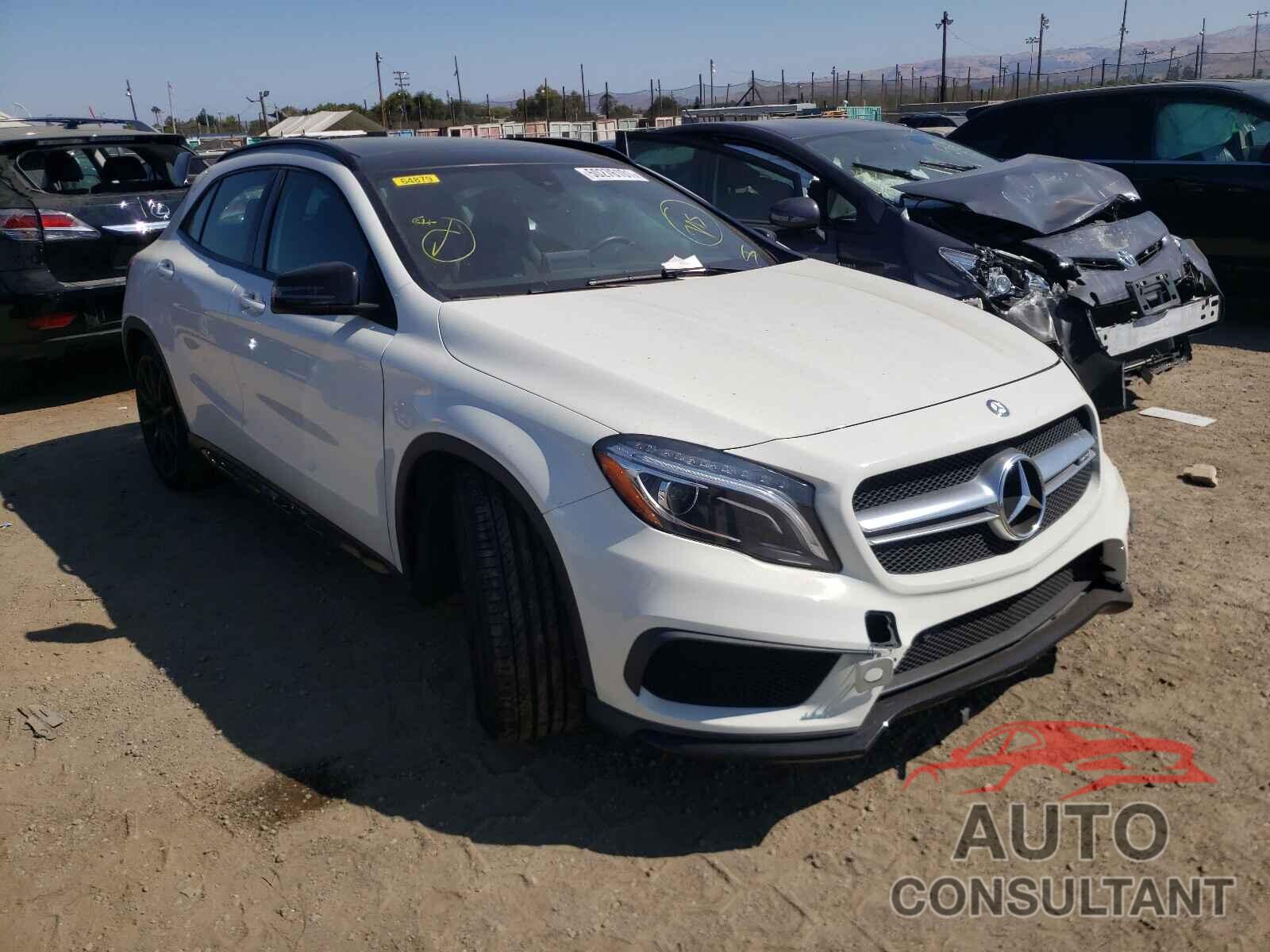 MERCEDES-BENZ GLA-CLASS 2017 - WDDTG5CB7HJ328479