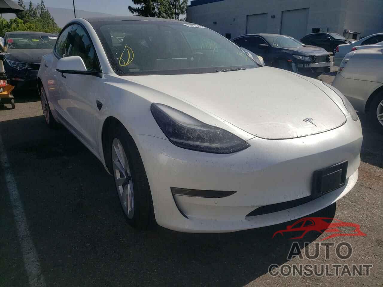 TESLA MODEL 3 2022 - 5YJ3E1EB4NF145386