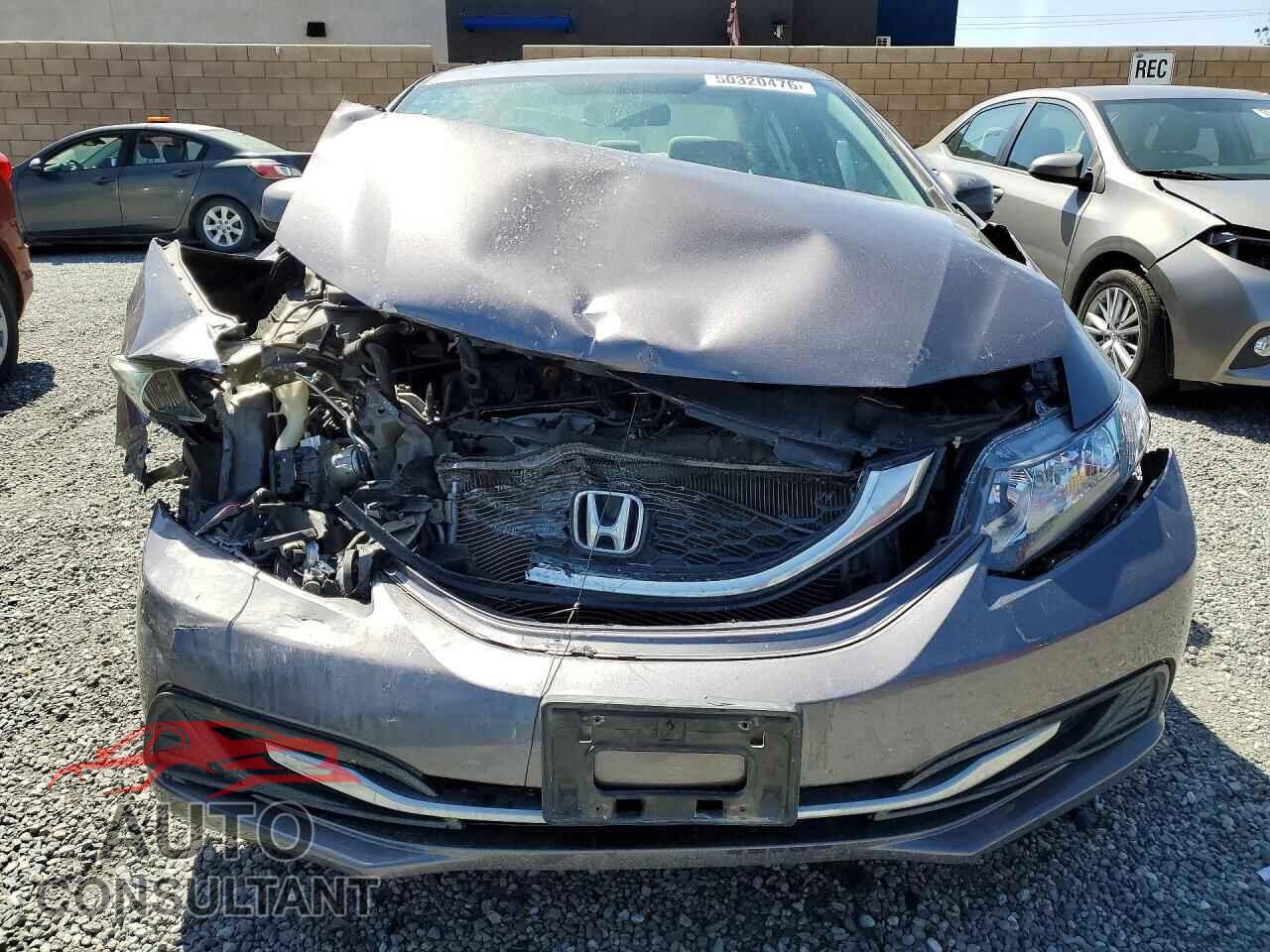 HONDA CIVIC 2013 - 19XFB2F58DE248268