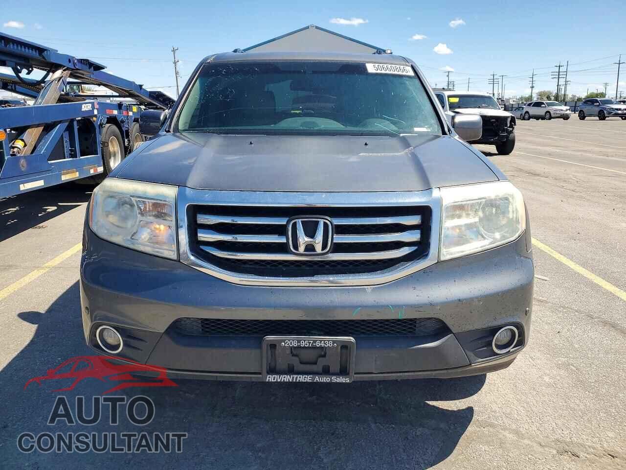 HONDA PILOT 2012 - 5FNYF4H98CB046029