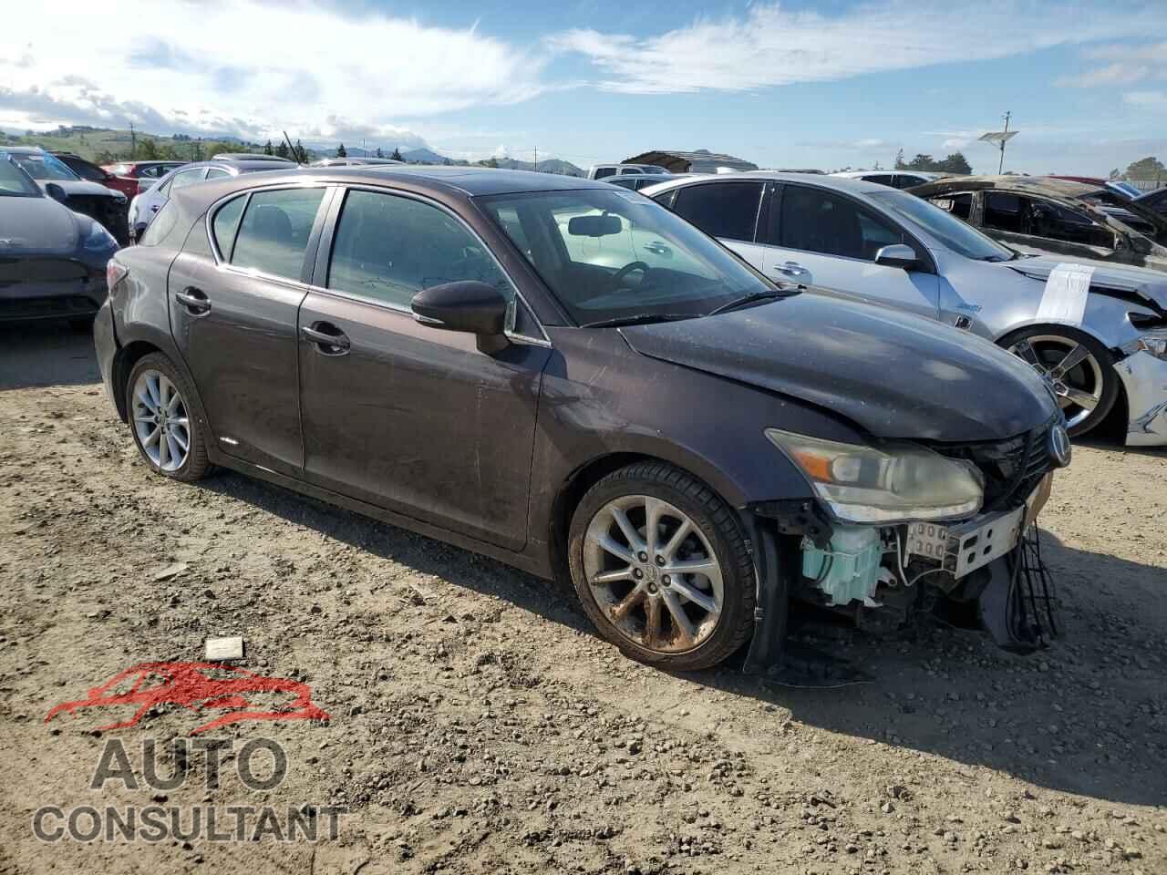 LEXUS CT 200 2012 - JTHKD5BH7C2100973