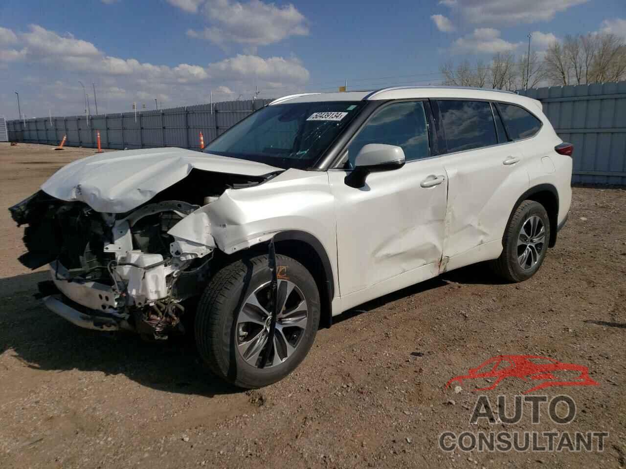 TOYOTA HIGHLANDER 2021 - 5TDGZRBH1MS062165