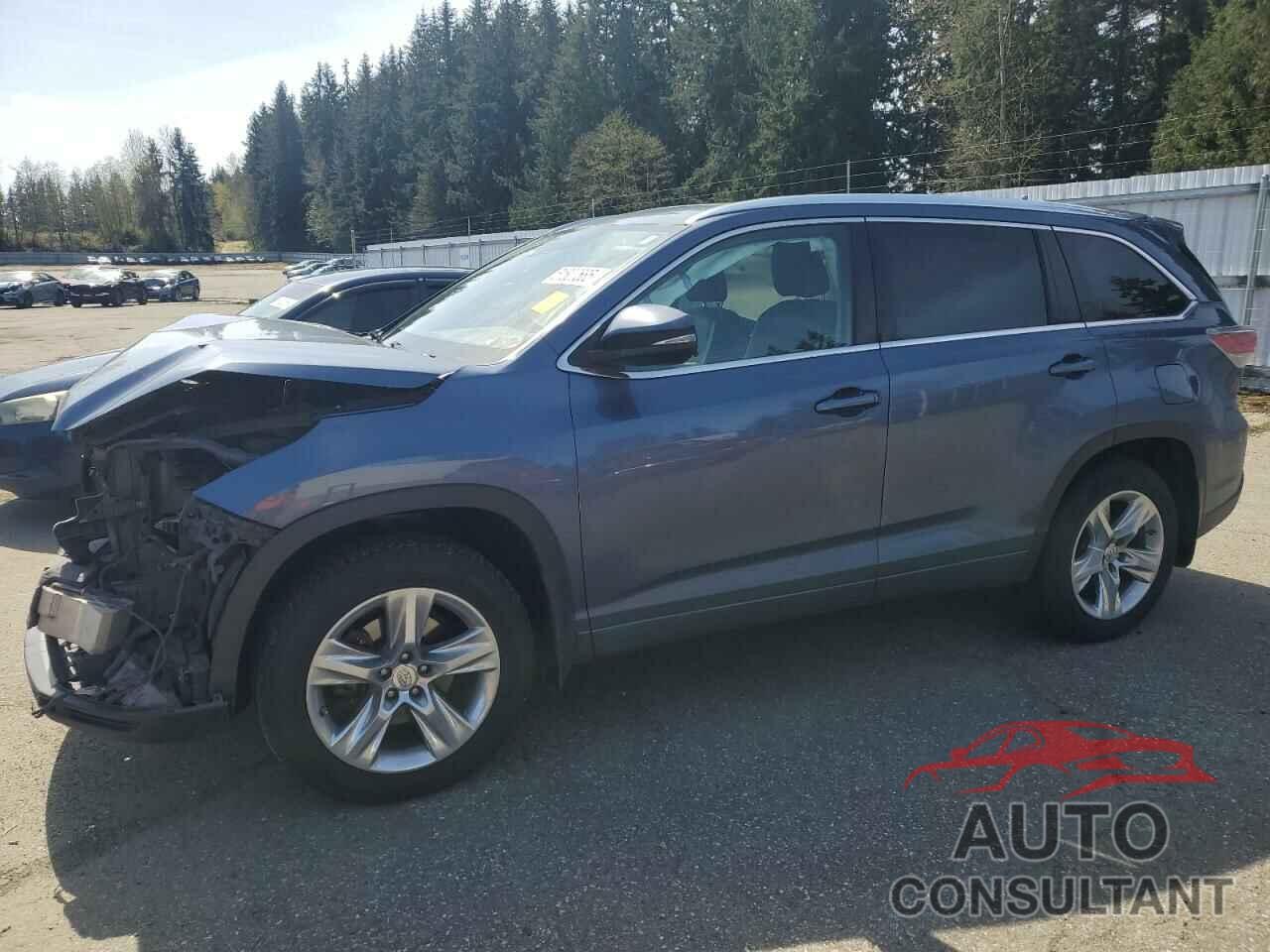 TOYOTA HIGHLANDER 2014 - 5TDDKRFH7ES048144