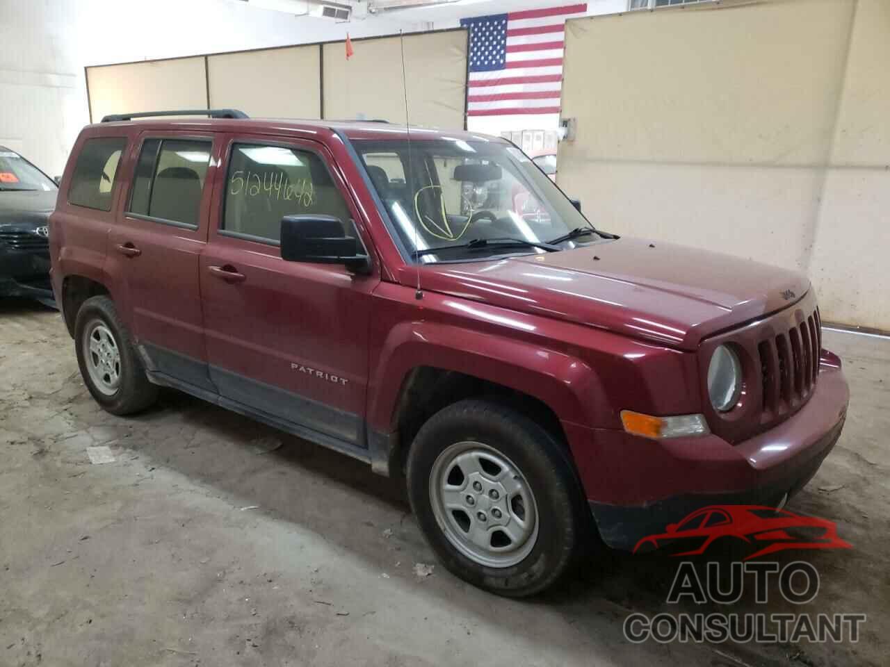 JEEP PATRIOT 2016 - 1C4NJPBA0GD514208