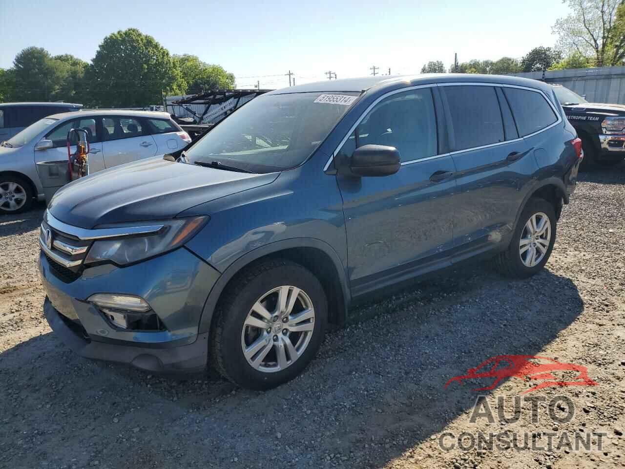 HONDA PILOT 2016 - 5FNYF6H12GB024572