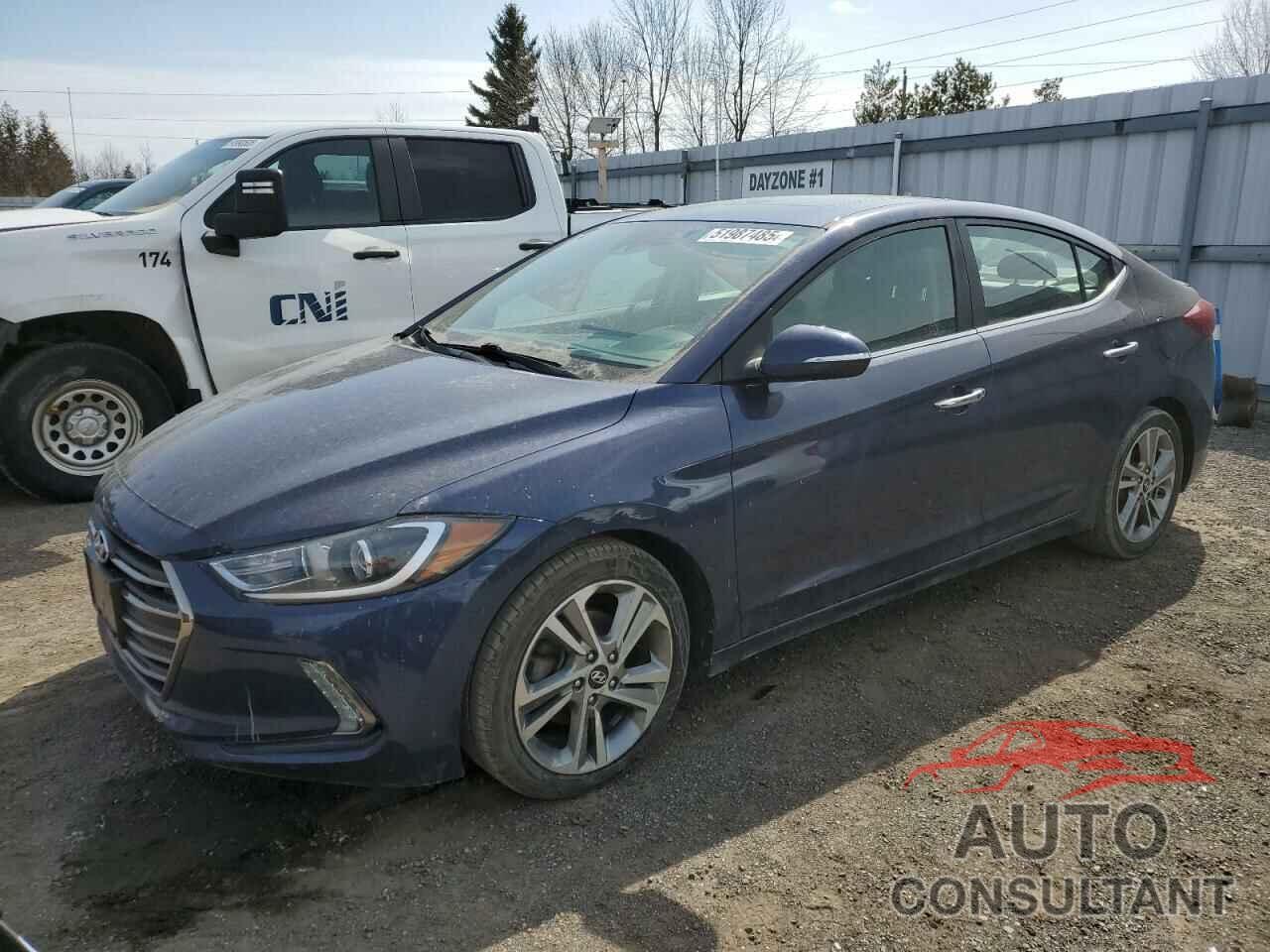 HYUNDAI ELANTRA 2018 - KMHD84LF8JU649164