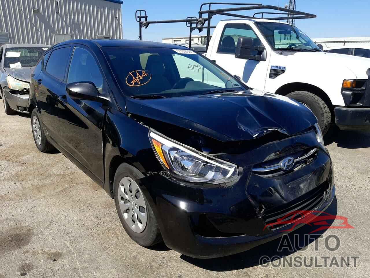 HYUNDAI ACCENT 2017 - KMHCT5AE9HU349539