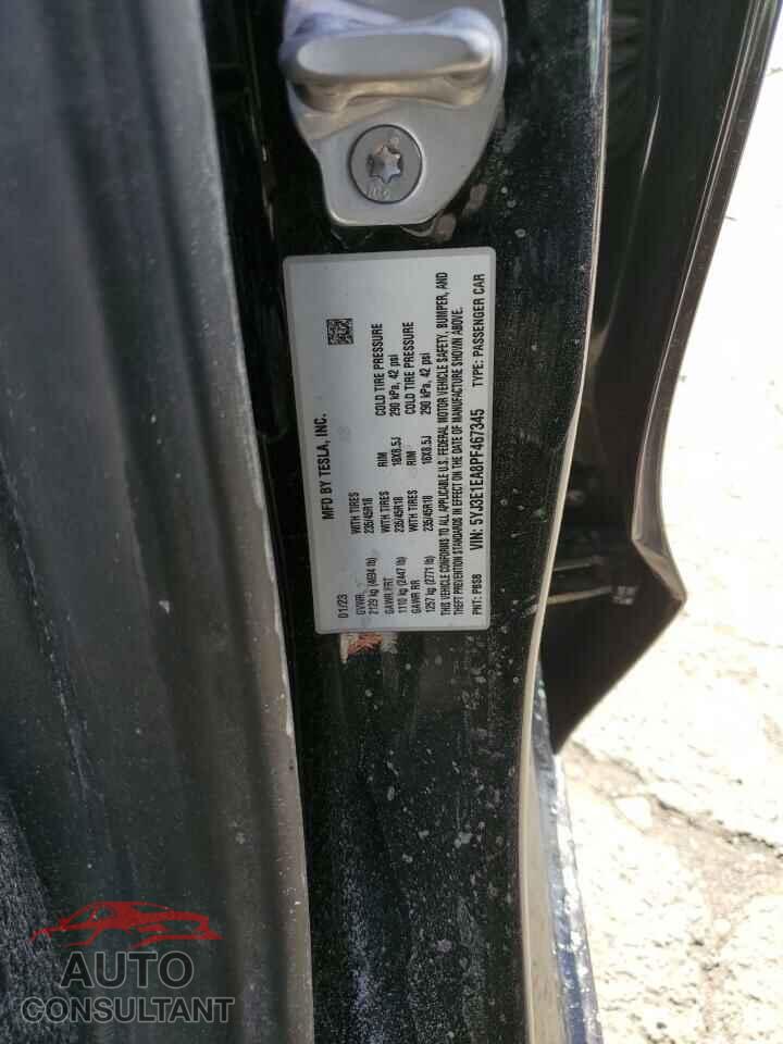 TESLA MODEL 3 2023 - 5YJ3E1EA8PF467345