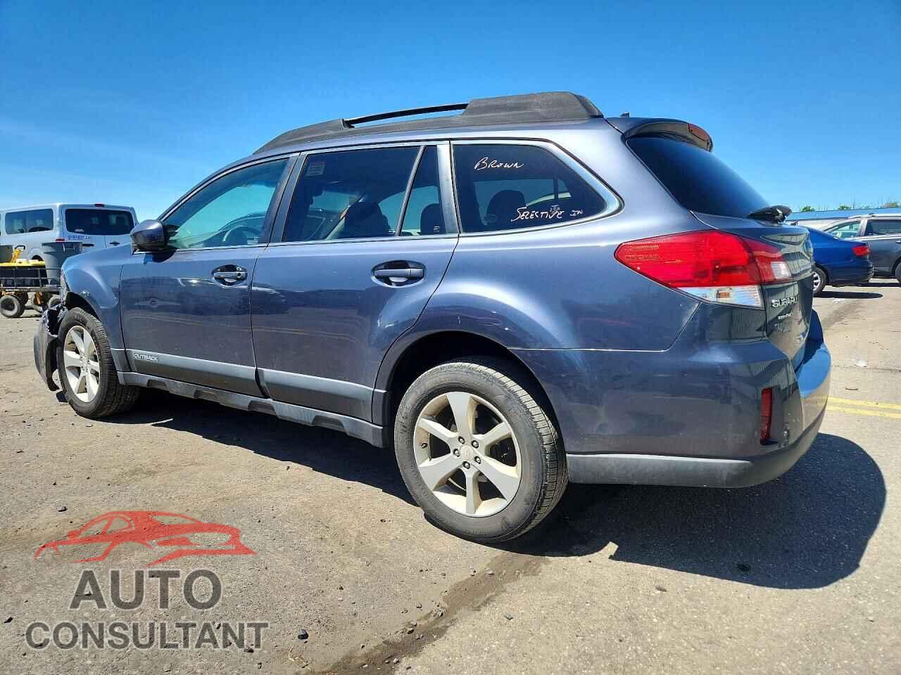 SUBARU OUTBACK 2014 - 4S4BRBCC2E3279713