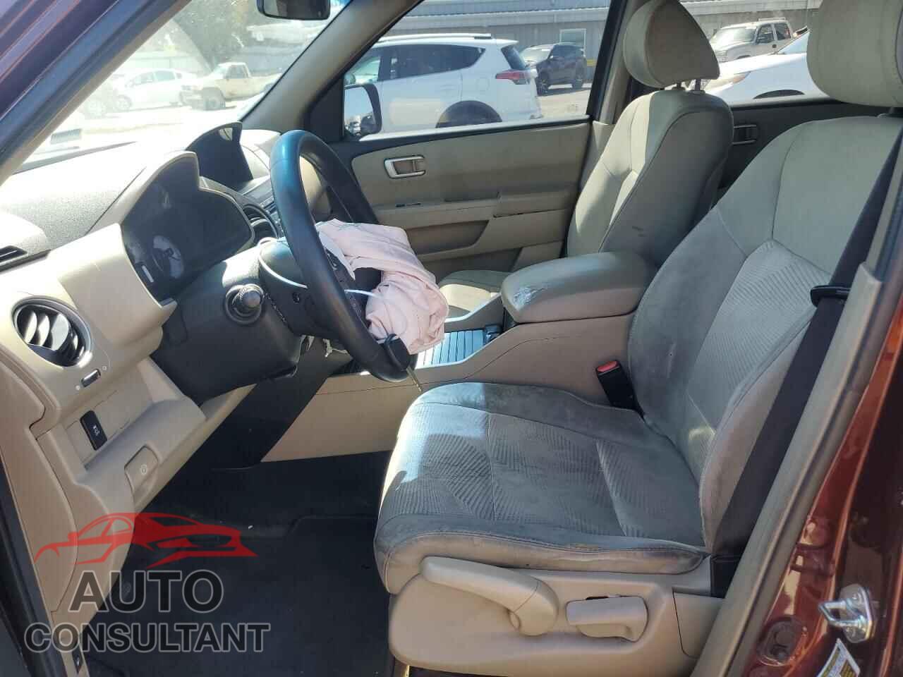 HONDA PILOT 2013 - 5FNYF3H23DB021991