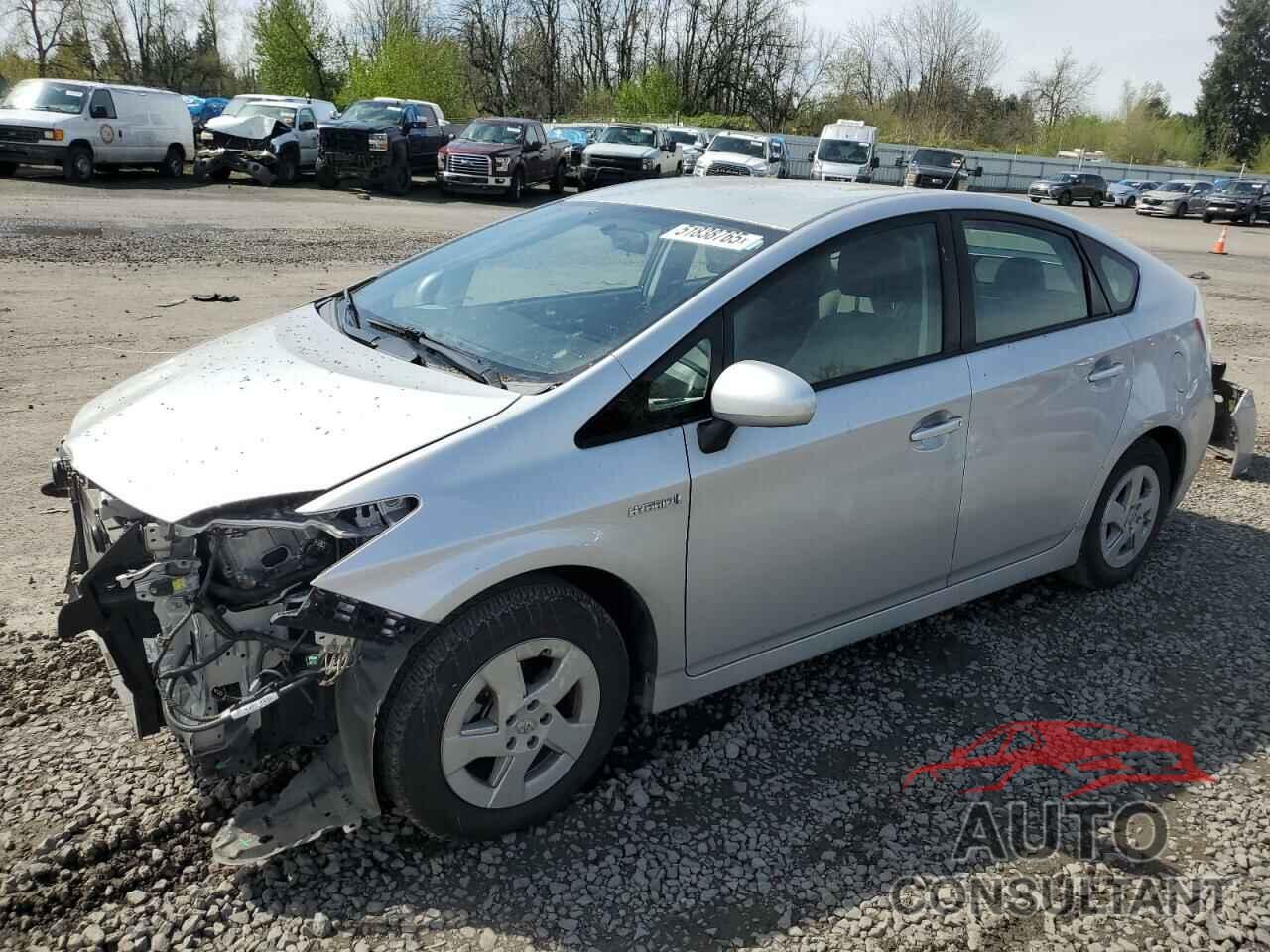 TOYOTA PRIUS 2010 - JTDKN3DU8A0141067