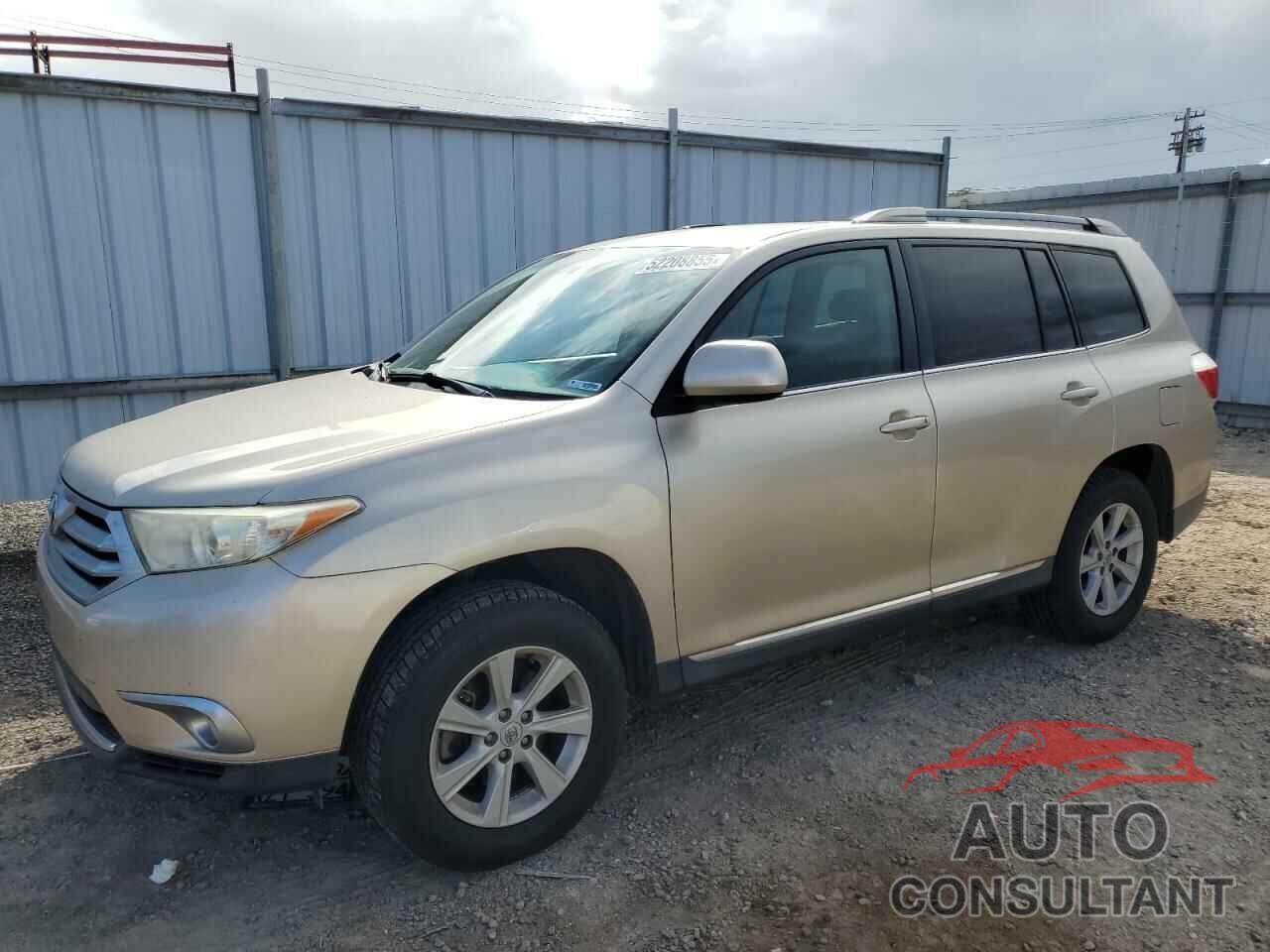 TOYOTA HIGHLANDER 2013 - 5TDZA3EHXDS033658