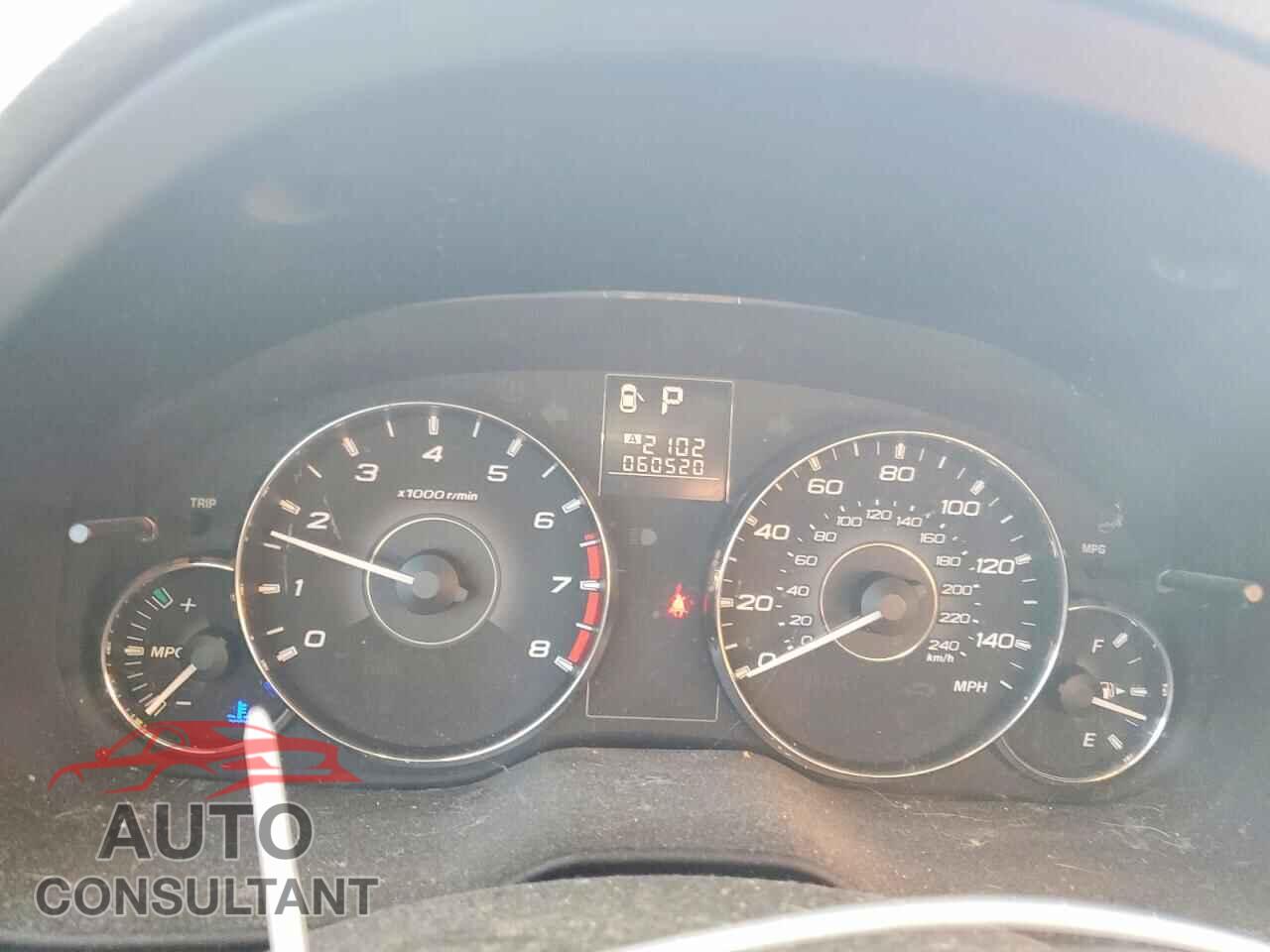 SUBARU OUTBACK 2012 - 4S4BRCCC0C3283522