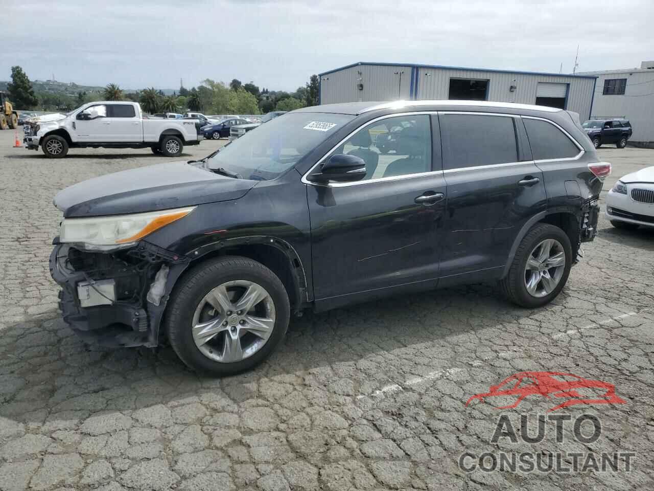 TOYOTA HIGHLANDER 2015 - 5TDDKRFH9FS164849