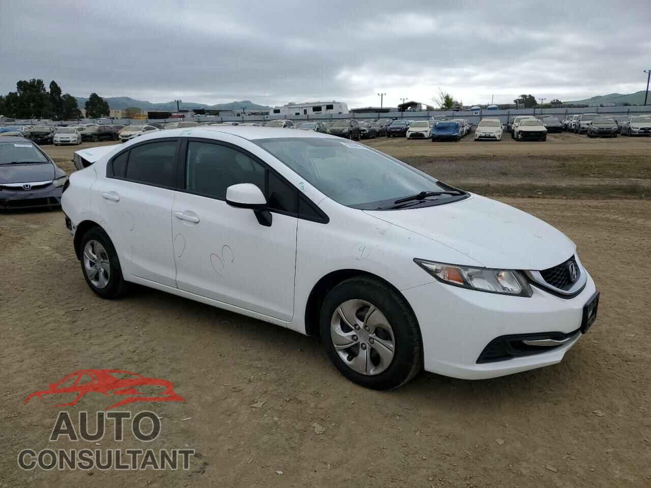 HONDA CIVIC 2013 - 19XFB2F50DE257109