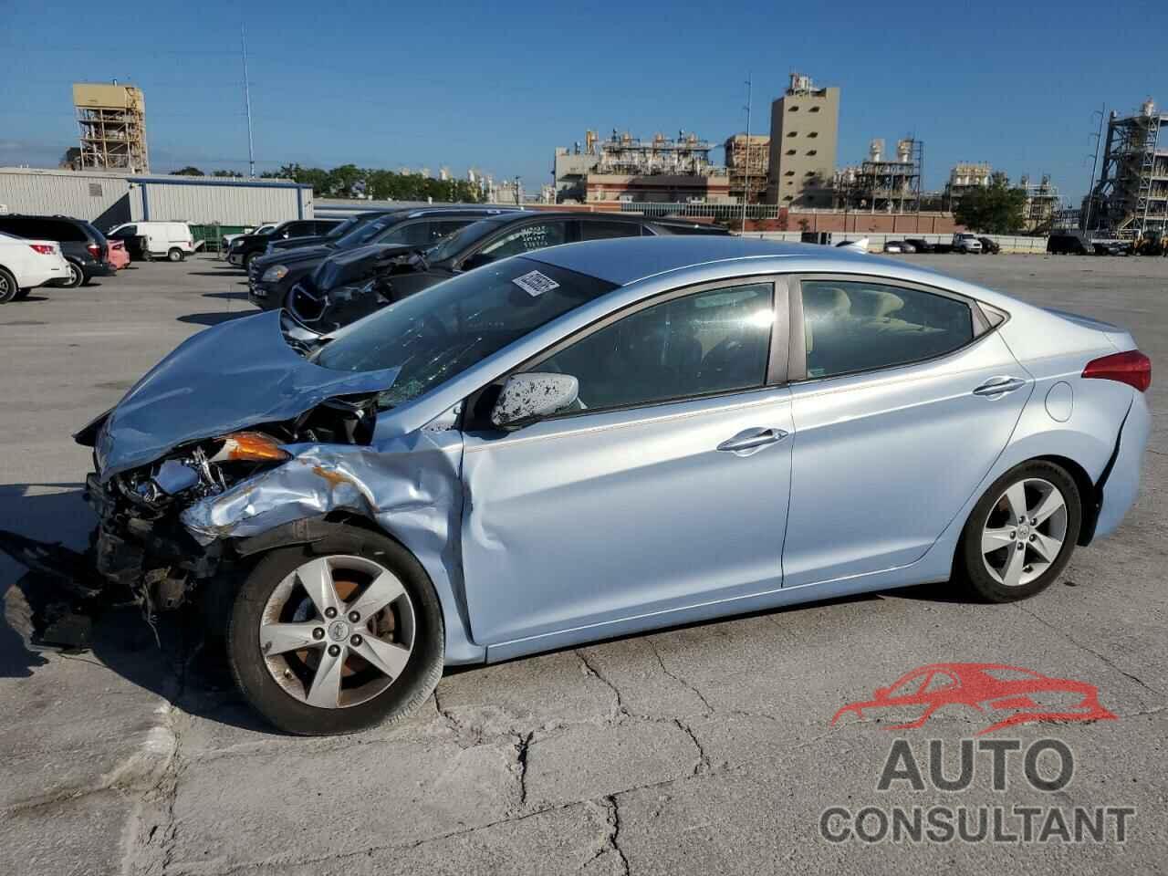 HYUNDAI ELANTRA 2012 - KMHDH4AE6CU462194