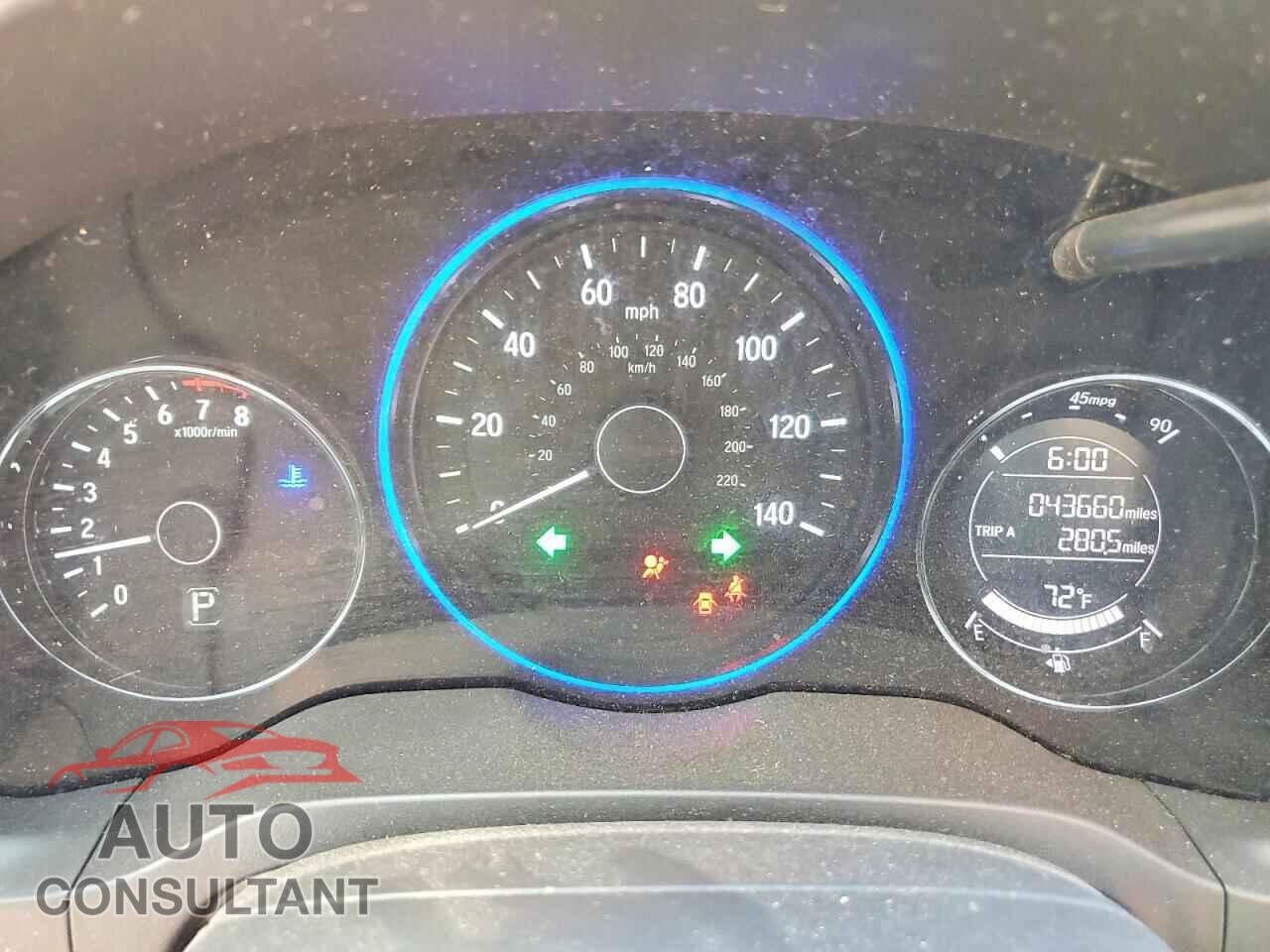HONDA HR-V 2017 - 3CZRU6H75HM724656