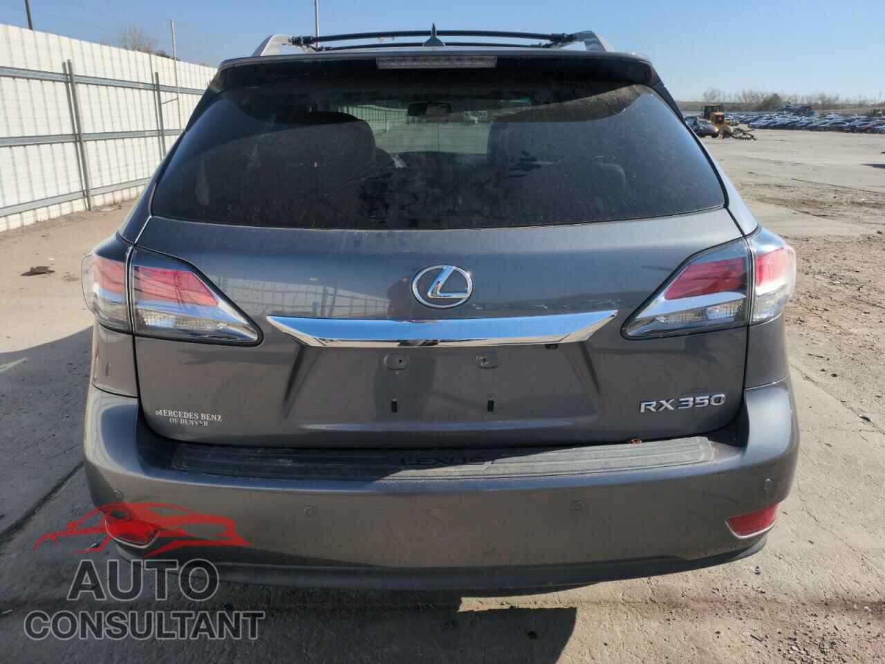 LEXUS RX350 2013 - 2T2BK1BA5DC176547