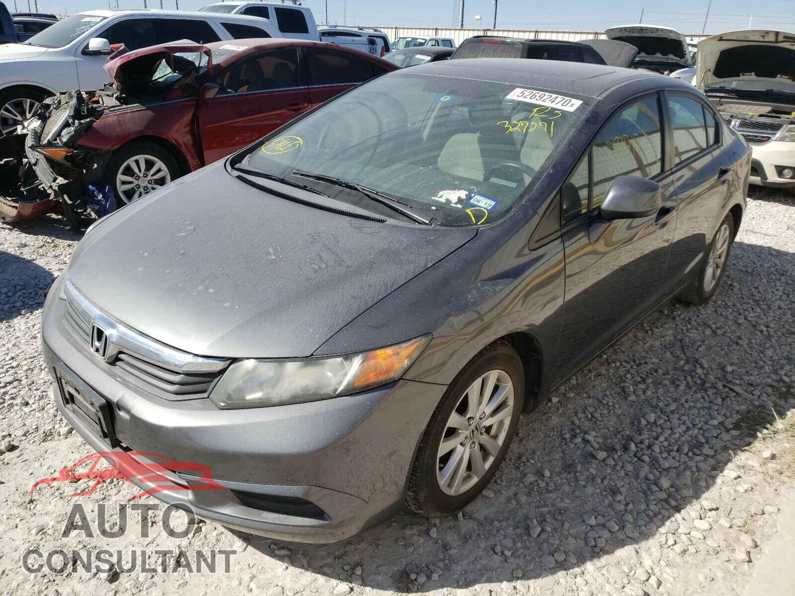 HONDA CIVIC 2012 - 19XFB2F88CE327271