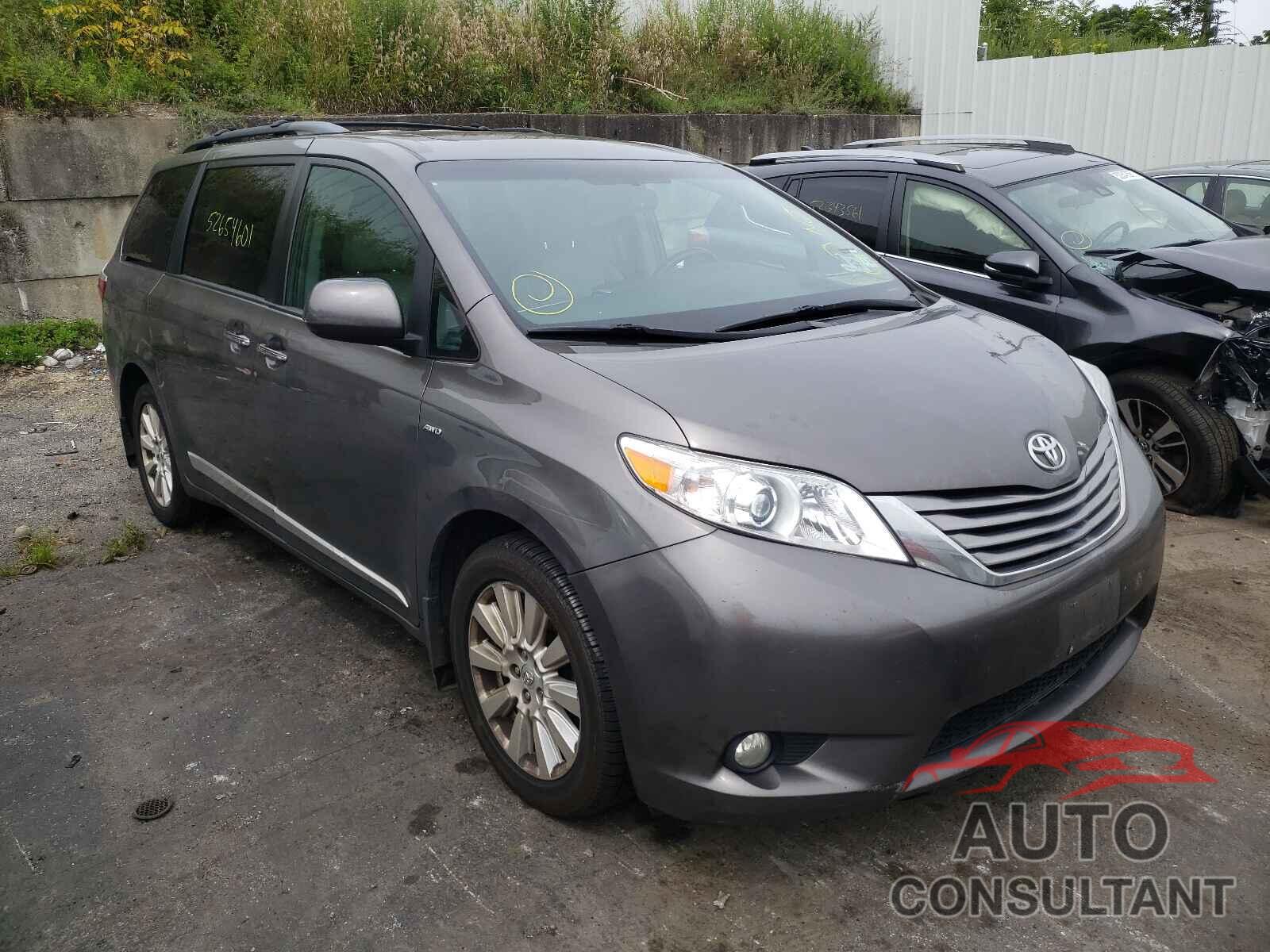 TOYOTA SIENNA 2017 - 5TDDZ3DC0HS157579