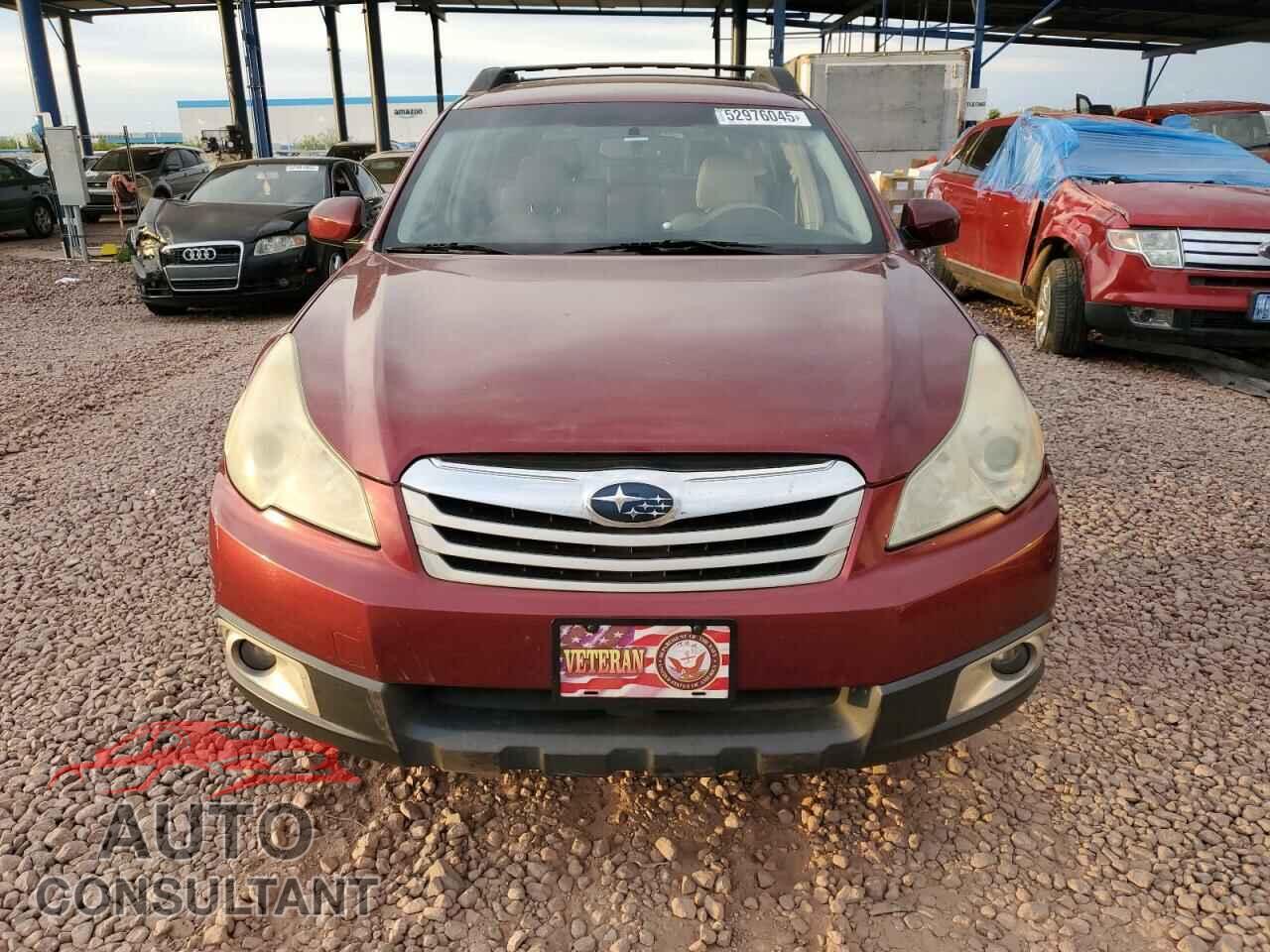 SUBARU OUTBACK 2011 - 4S4BRBCC5B3339737