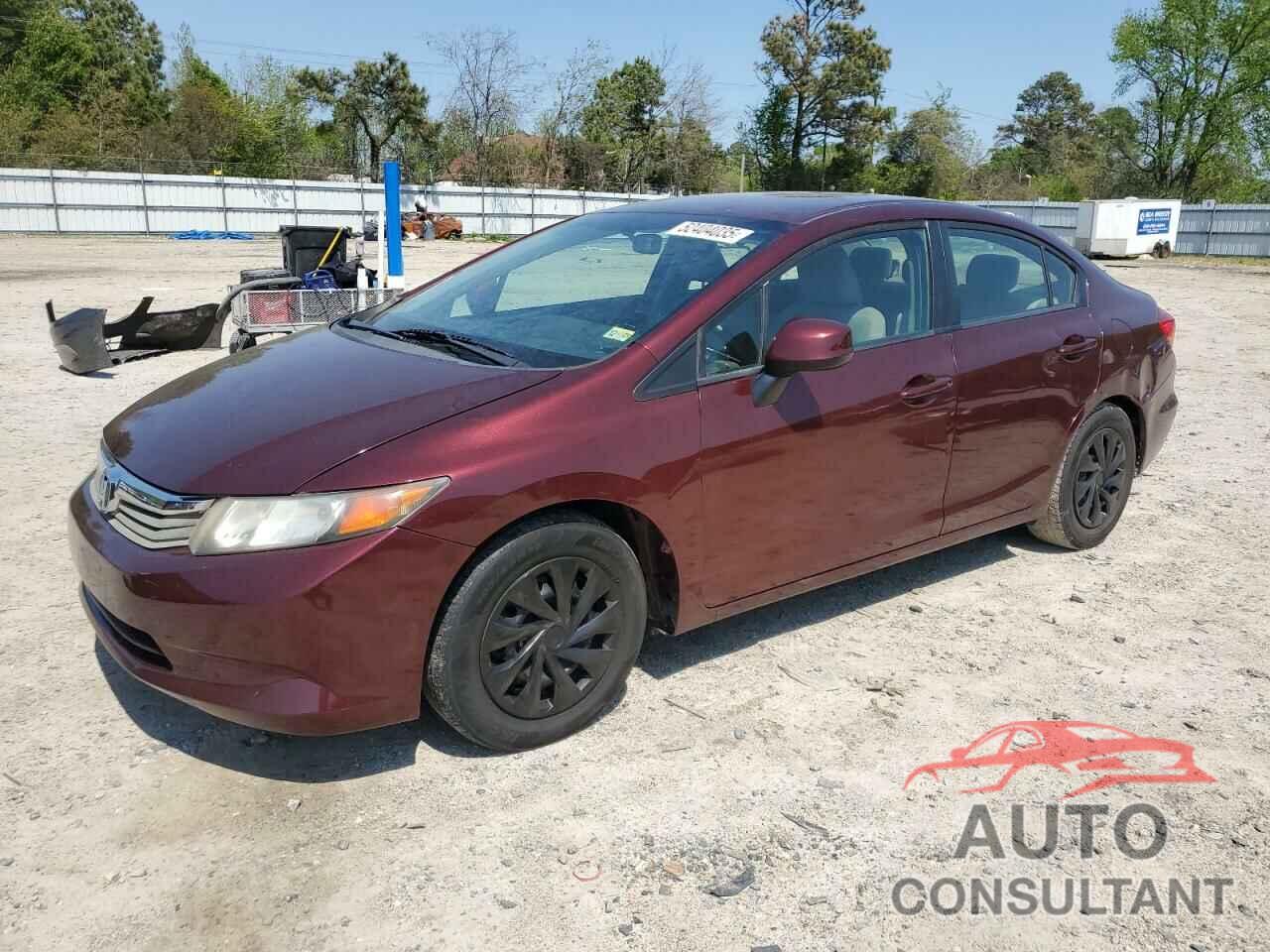 HONDA CIVIC 2012 - 19XFB2F5XCE386697