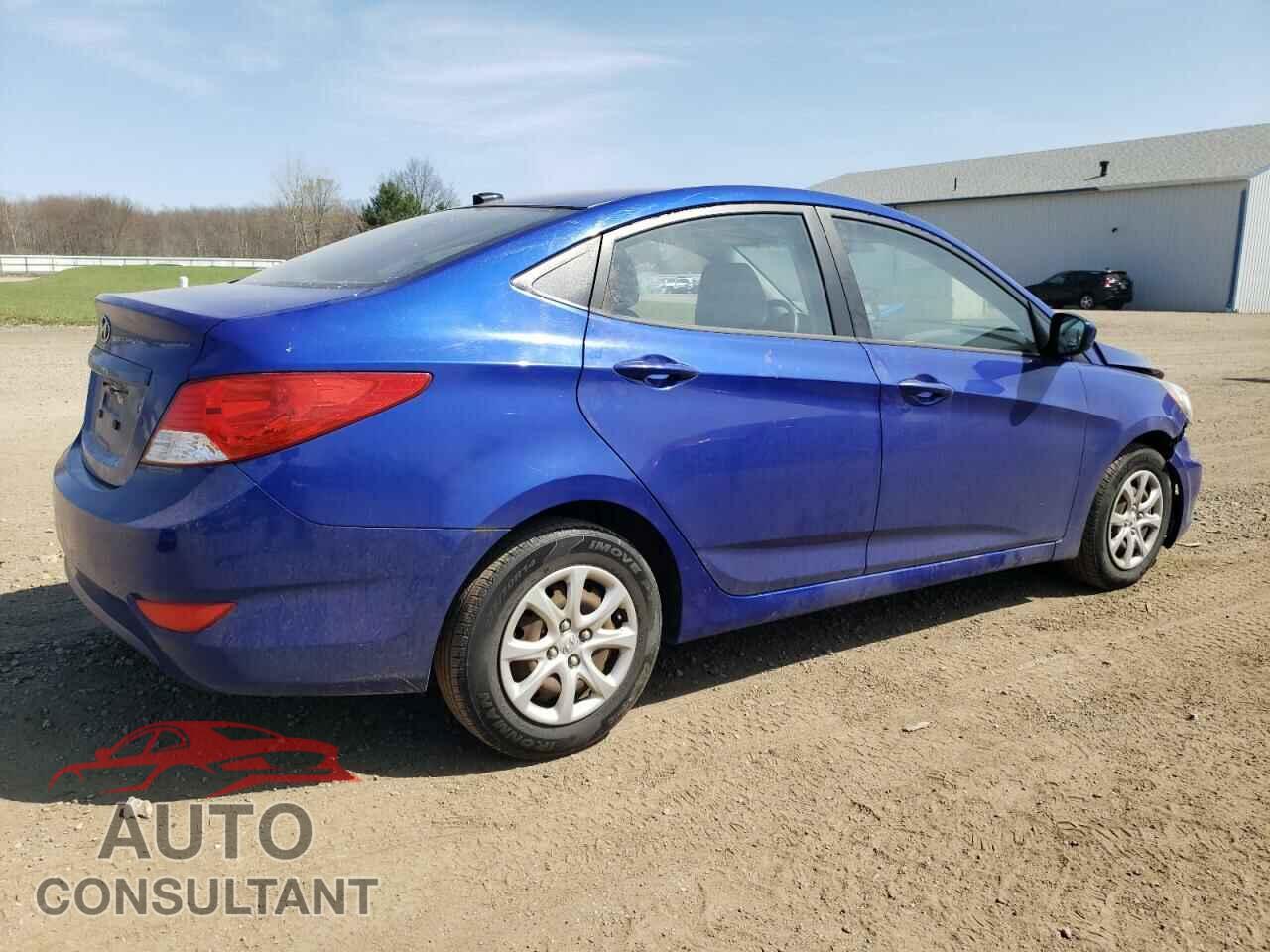 HYUNDAI ACCENT 2013 - KMHCT4AE8DU484211