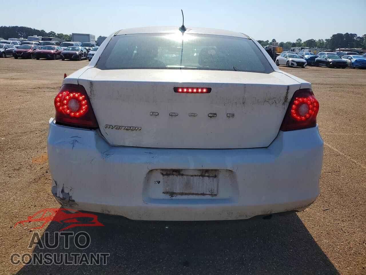 DODGE AVENGER 2012 - 1C3CDZAB9CN323254