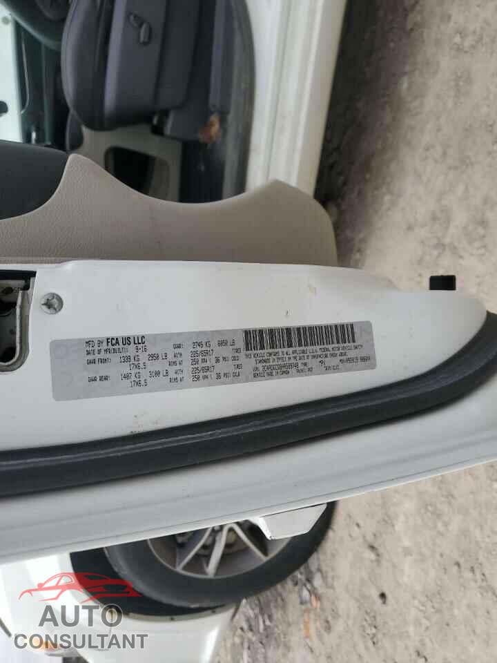 DODGE CARAVAN 2017 - 2C4RDGCG8HR589748