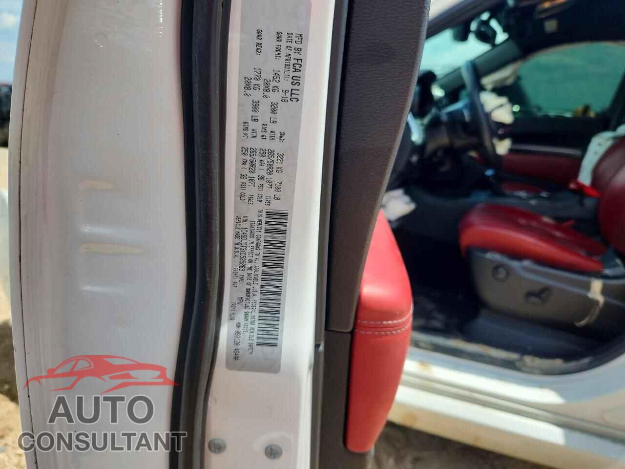 DODGE DURANGO 2019 - 1C4SDJCT3KC525869