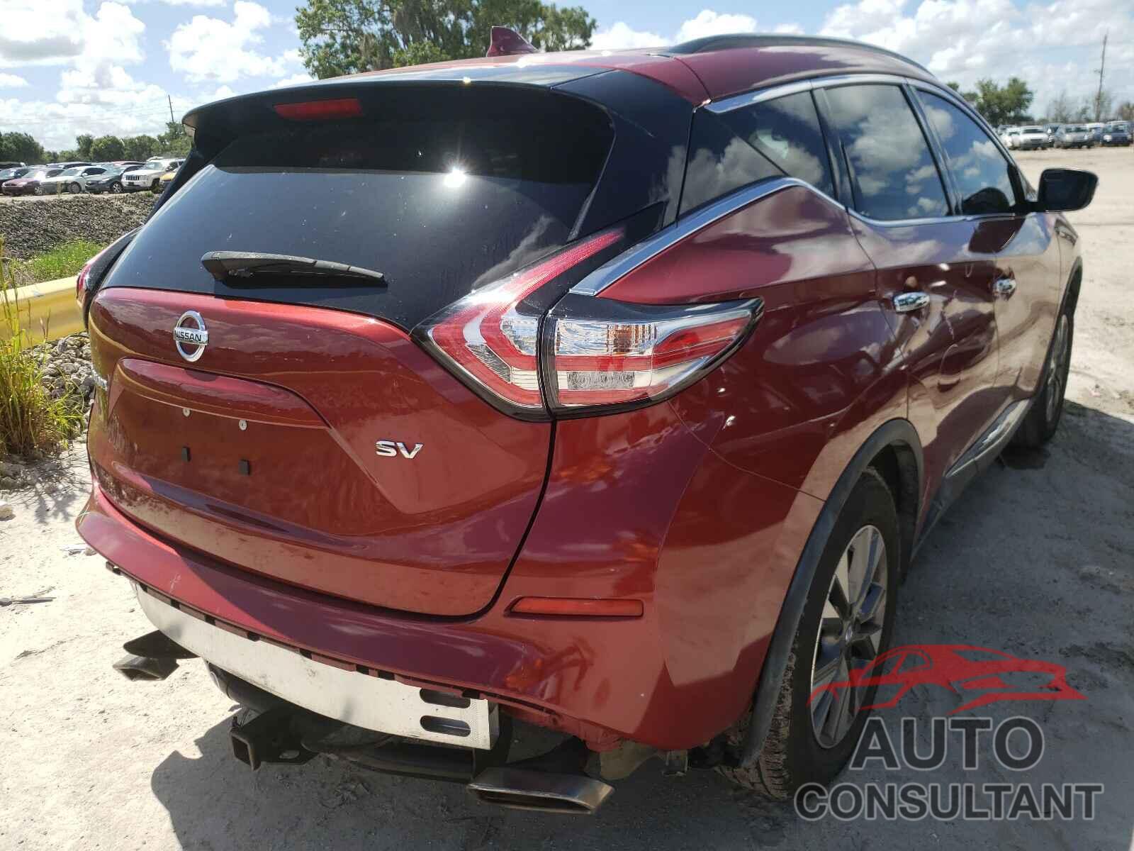 NISSAN MURANO 2017 - 5N1AZ2MG4HN111643