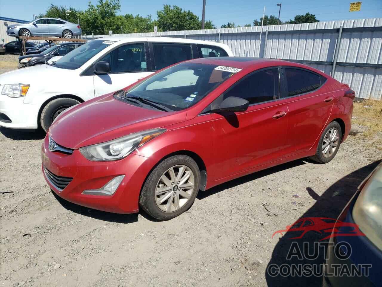 HYUNDAI ELANTRA 2015 - KMHDH4AE0FU252078