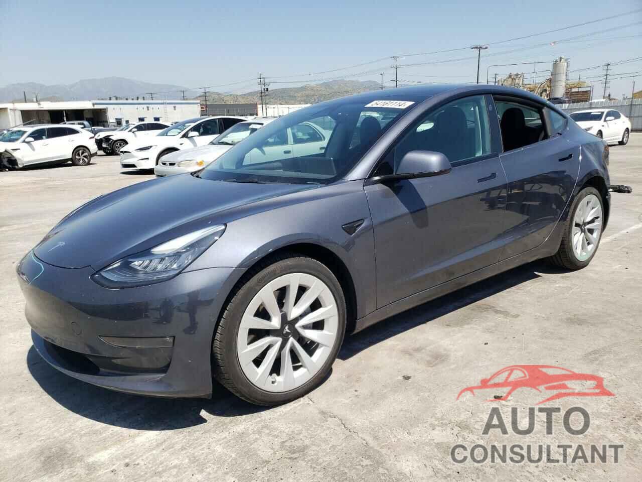 TESLA MODEL 3 2022 - 5YJ3E1EBXNF262258