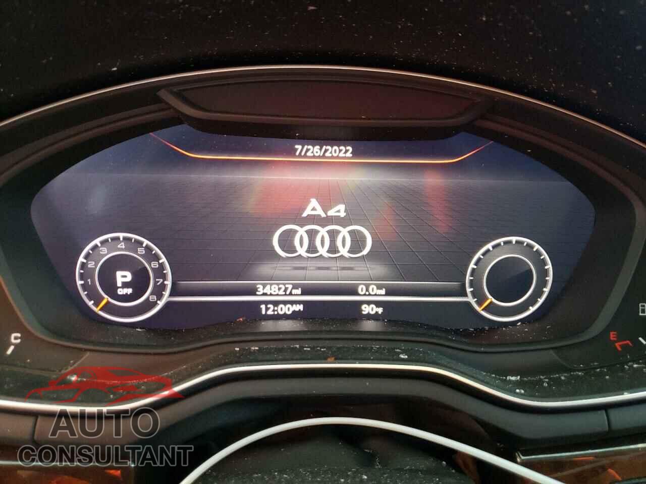 AUDI A4 2018 - WAULMAF40JA225836