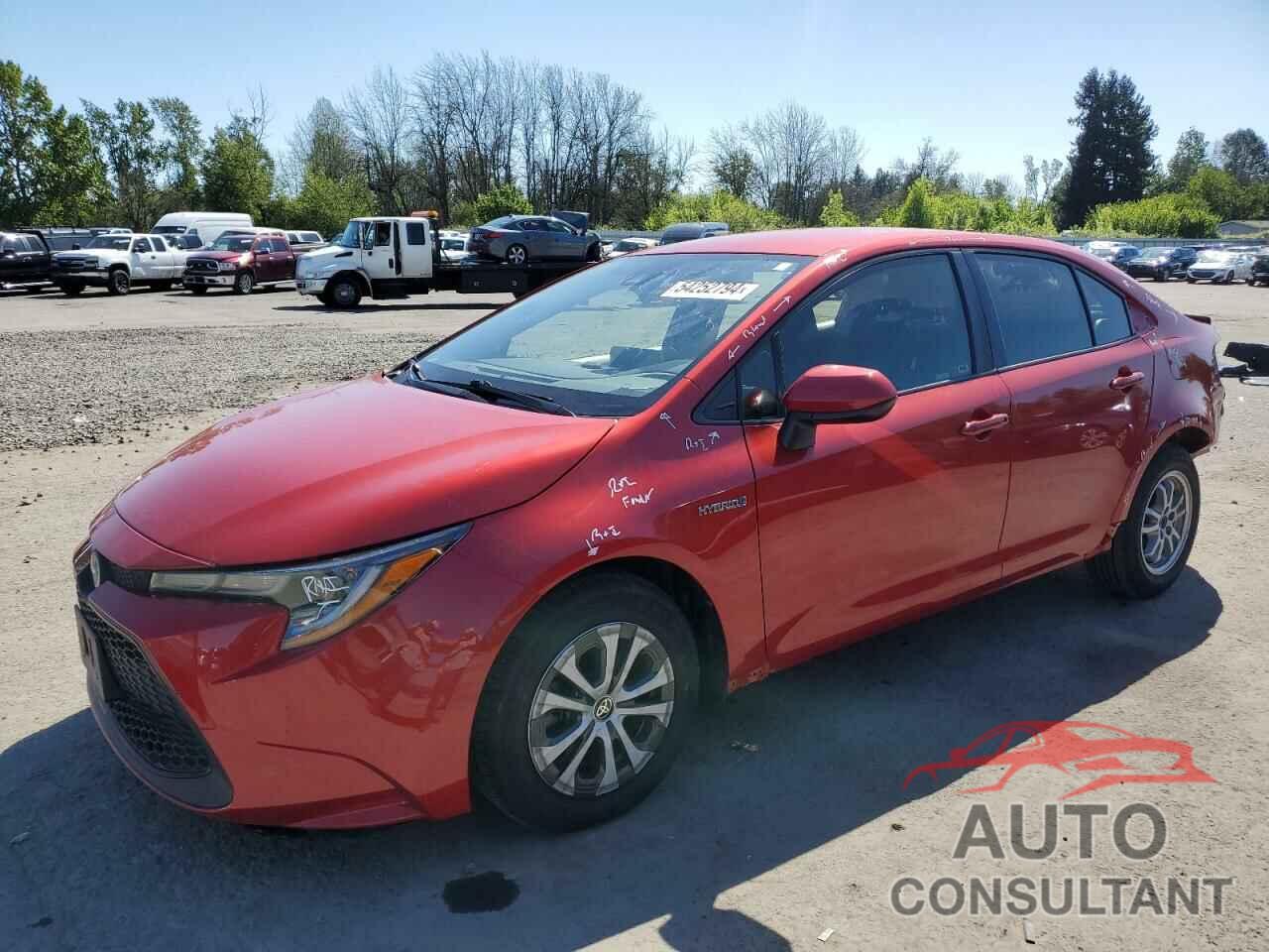TOYOTA COROLLA 2020 - JTDEBRBE6LJ010074