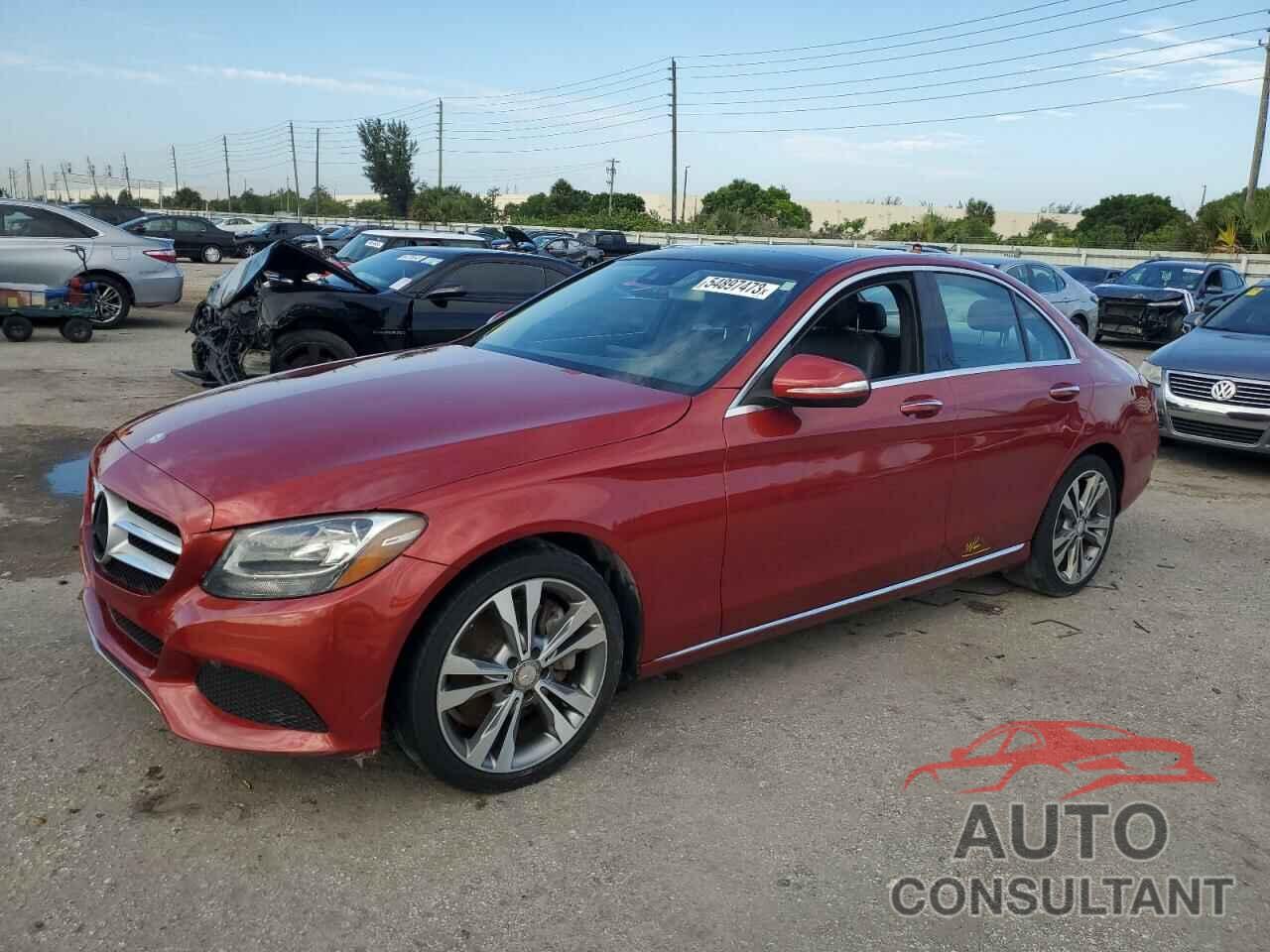 MERCEDES-BENZ C-CLASS 2016 - 55SWF4JB4GU130650