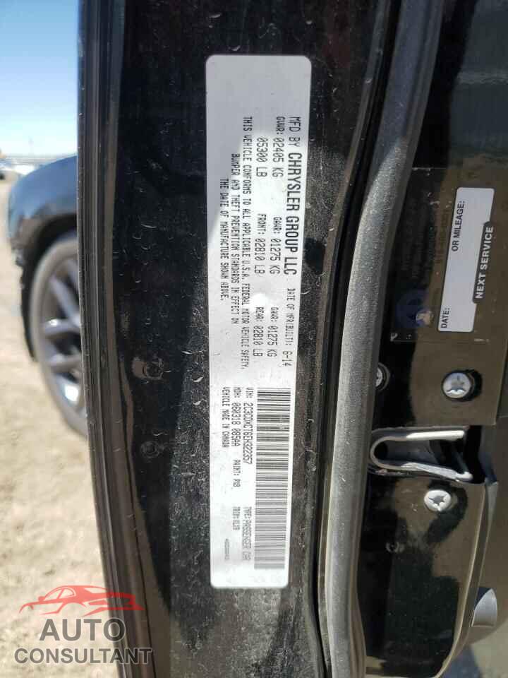 DODGE CHARGER 2014 - 2C3CDXCT6EH322357
