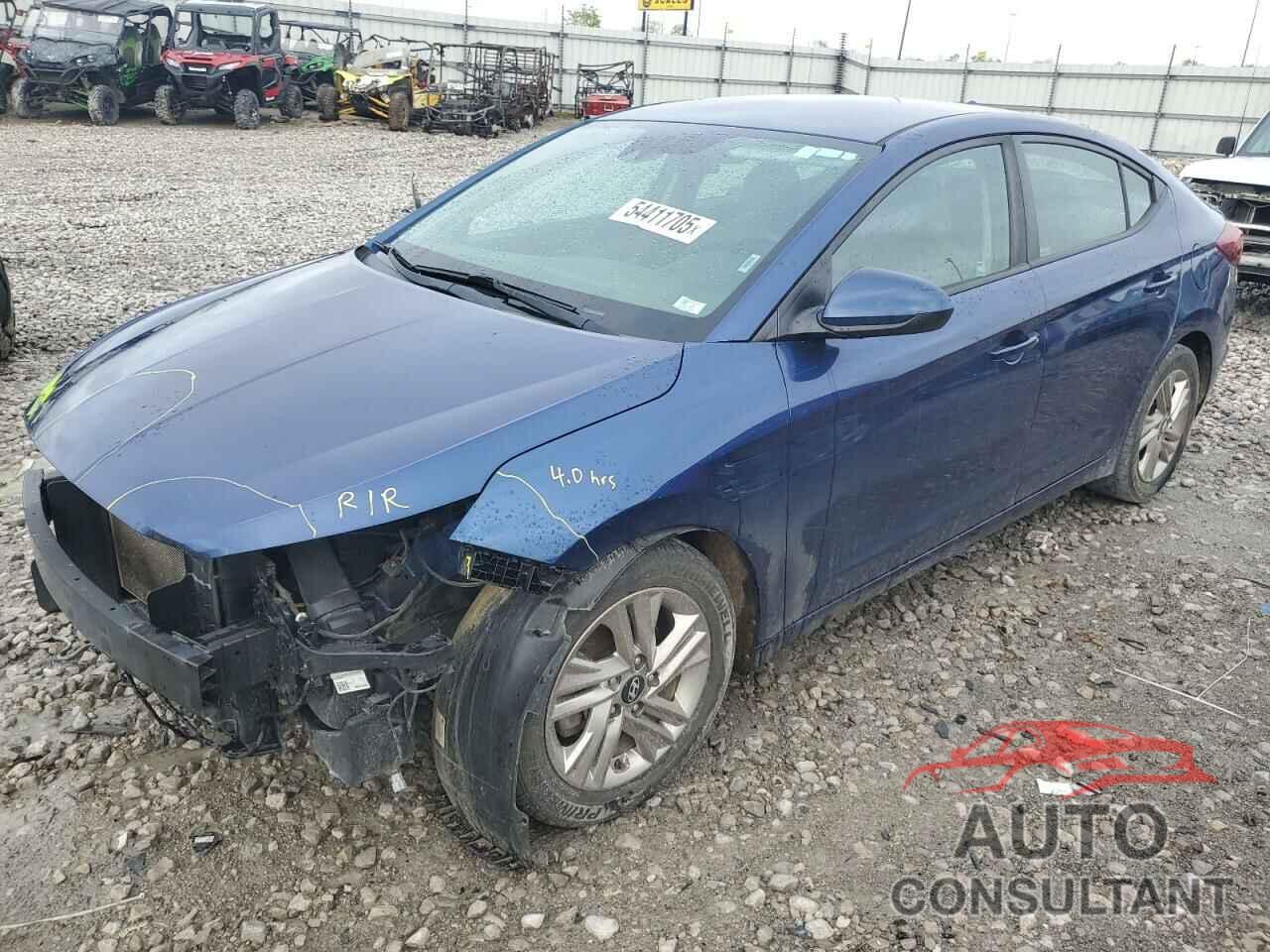 HYUNDAI ELANTRA 2019 - 5NPD84LF0KH481181