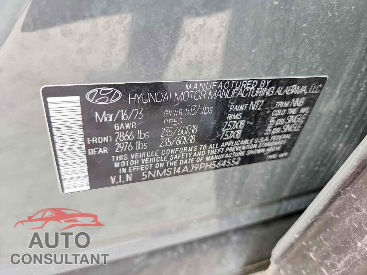 HYUNDAI SANTA FE 2023 - 5NMS14AJ9PH564552