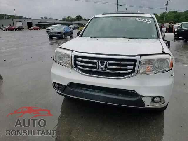 HONDA PILOT 2013 - 5FNYF3H77DB003926