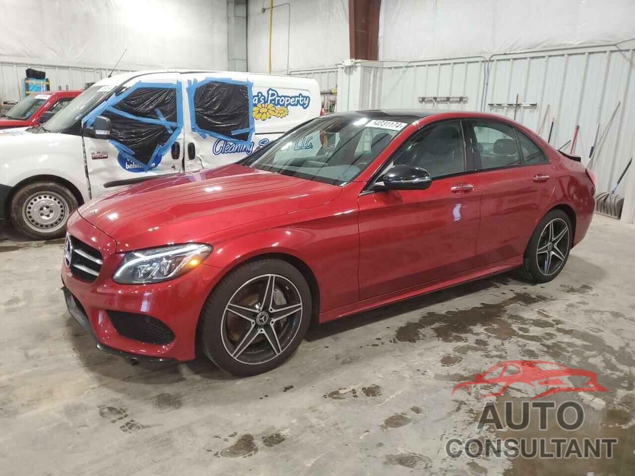MERCEDES-BENZ C-CLASS 2018 - 55SWF4KBXJU271969