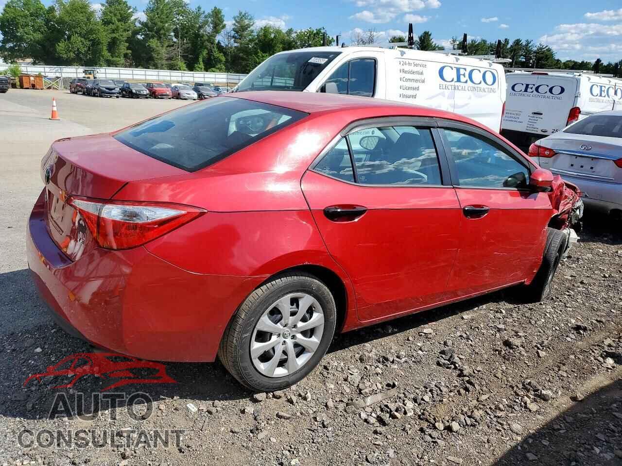 TOYOTA COROLLA 2014 - 2T1BURHEXEC206280