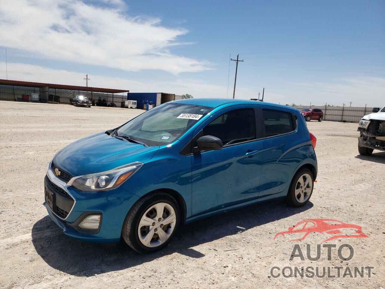 CHEVROLET SPARK 2019 - KL8CB6SA8KC746142