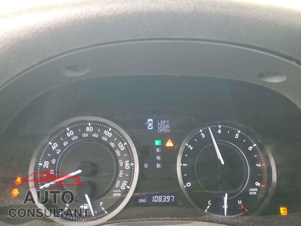 LEXUS IS 2013 - JTHFF2C20D2528955