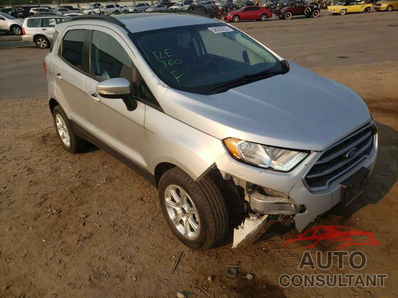 FORD ECOSPORT 2020 - MAJ6S3GL8LC328748